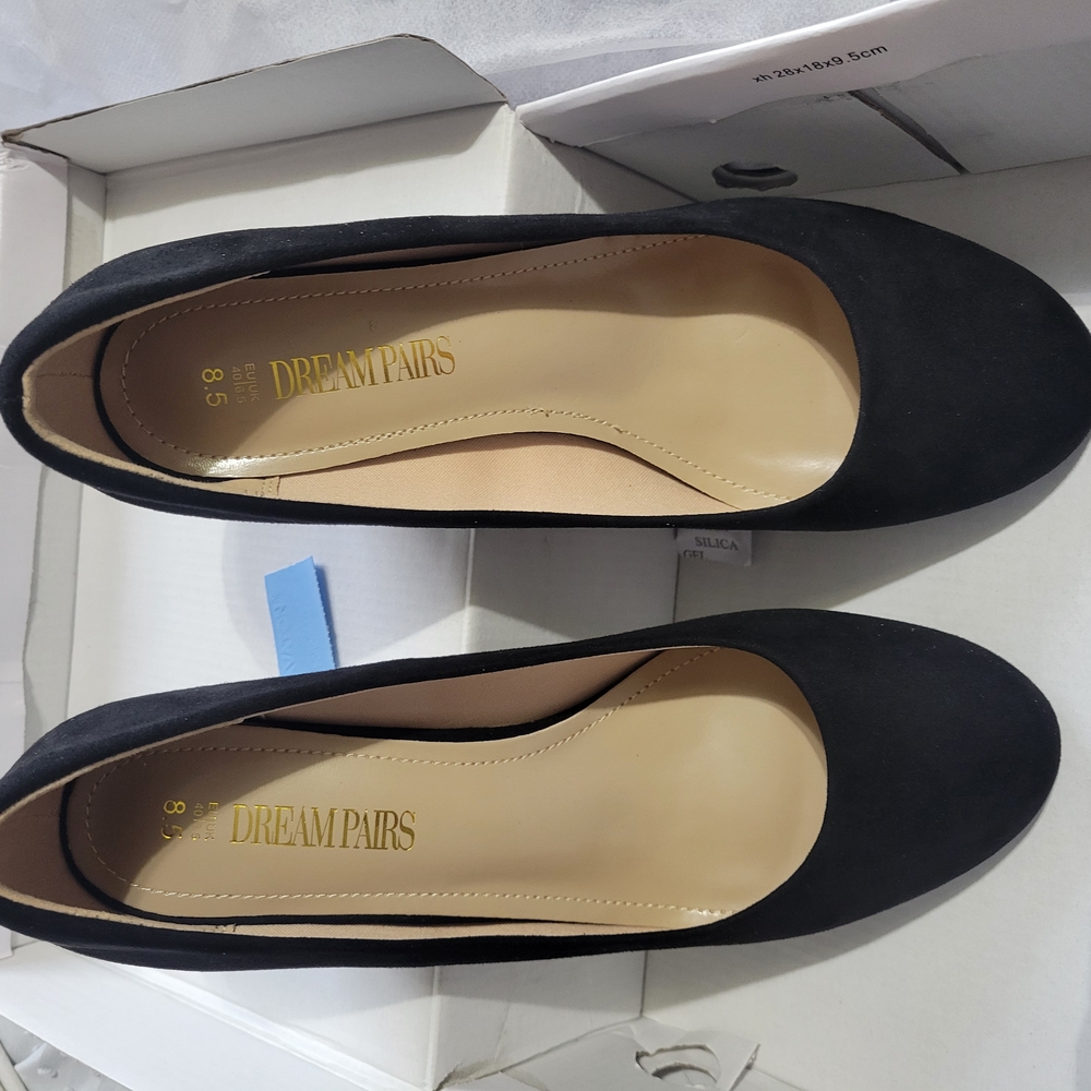 Dream Pairs Women's Black Heels